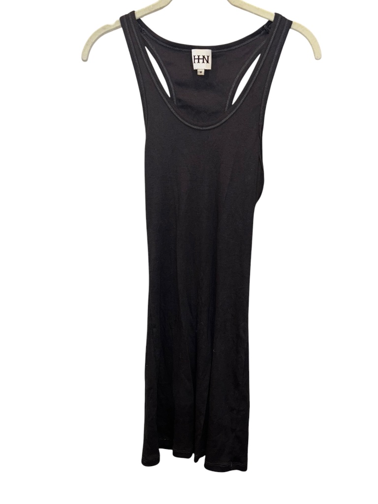Haute Hippie Gray Ribbed Mini Tank Top Dress M